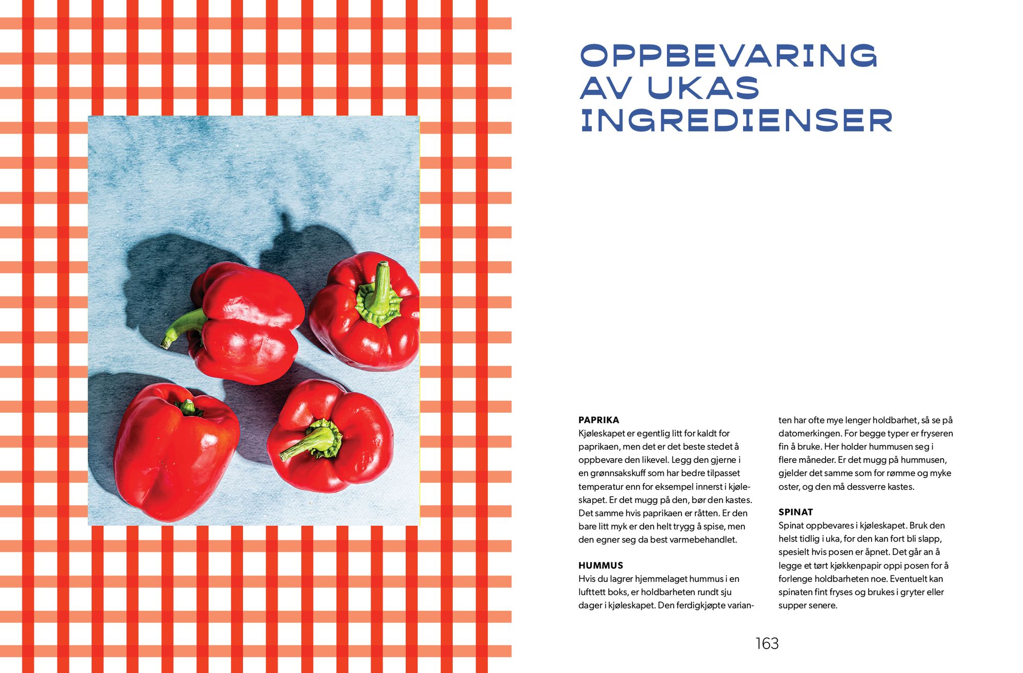 Oppslag fra Ti ukers middagsplan