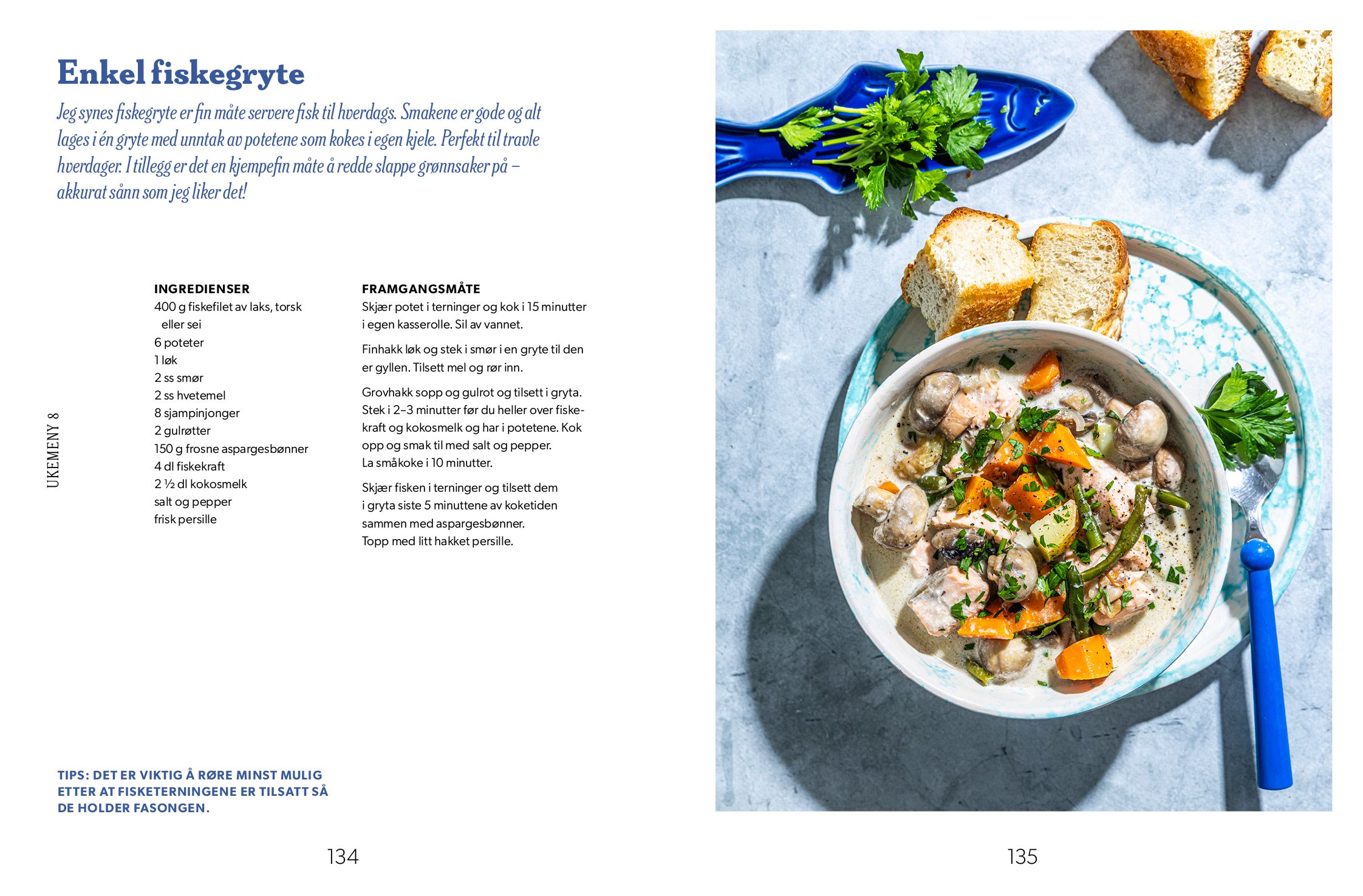 Enkel fiskegryte